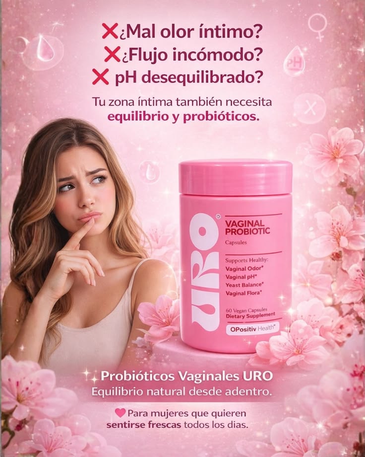URO Probioticos Vaginales 60 Capsulas